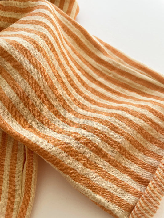 Félix, le pantalon bébé et enfant (0-6 ans) "Rayé Jaune" Ma boutique