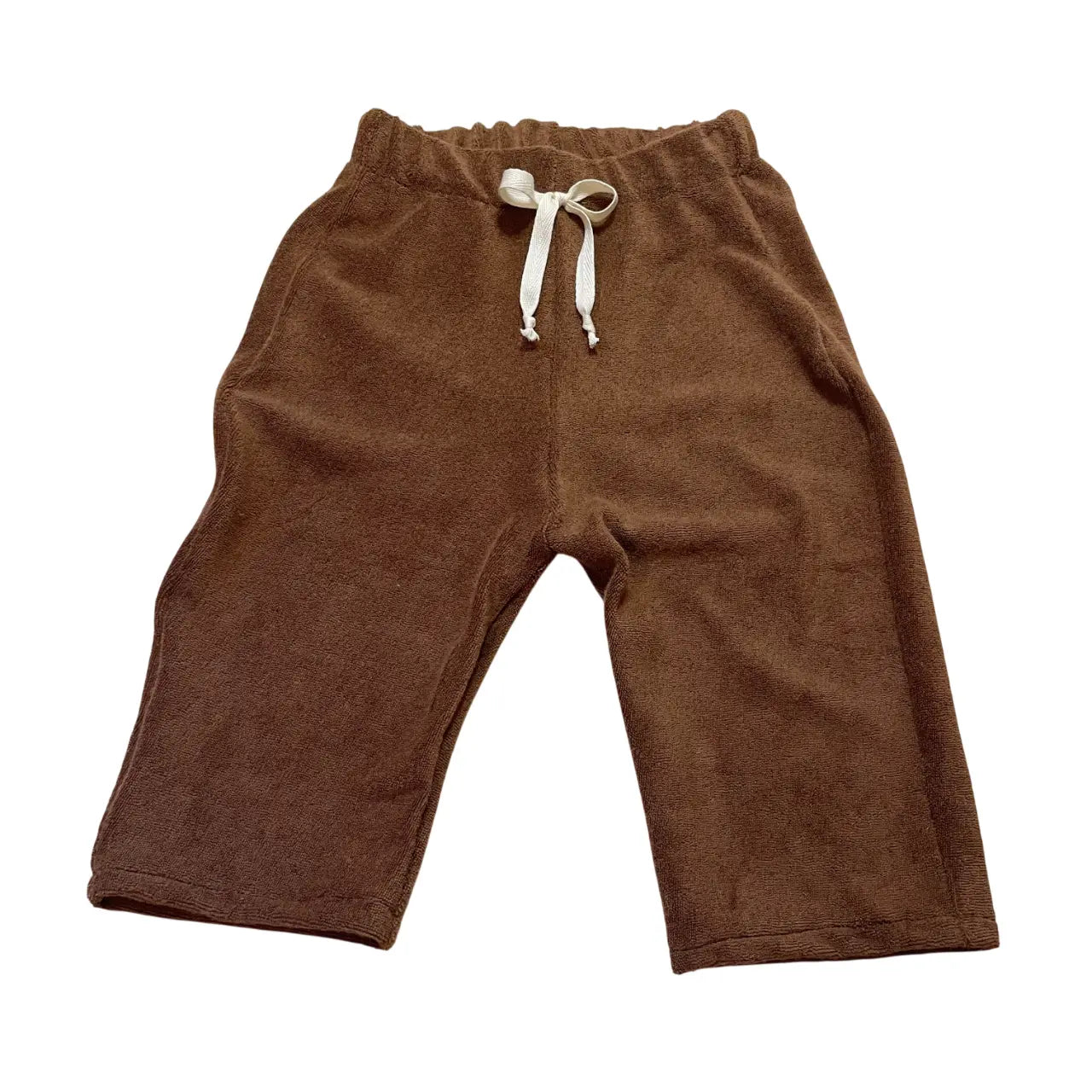 Félix, le pantalon bébé et enfant  (0-6 ans) "Éponge Coton Chocolat" Ma boutique