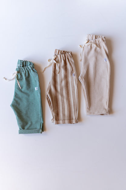 Félix, le pantalon bébé et enfant (0-6 ans) "Velours Côtelé Naturel"