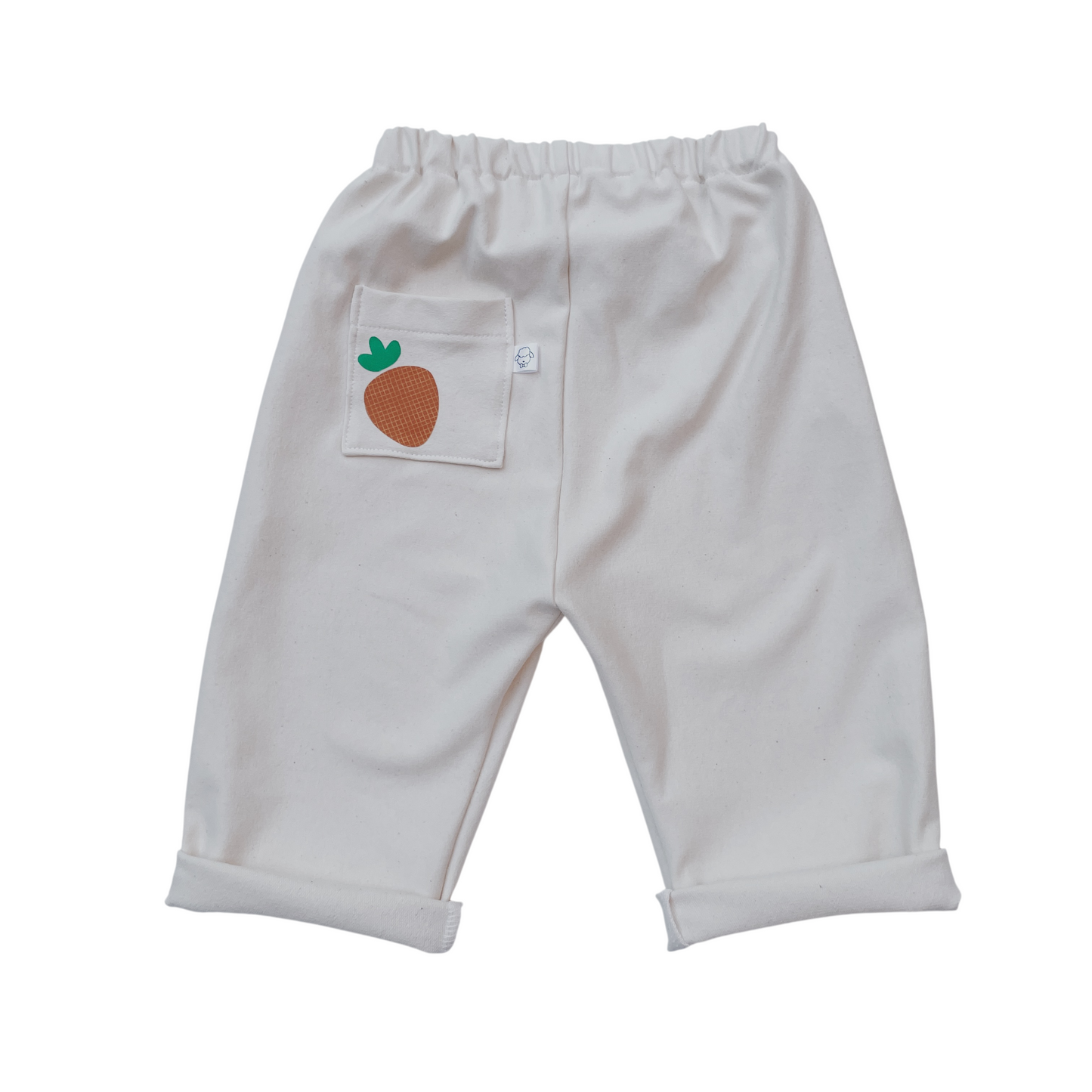 Félix, le pantalon bébé et enfant  (0-6 ans) "fraise"