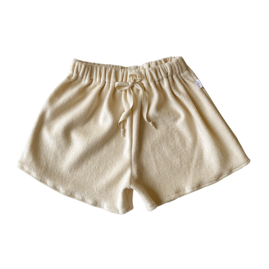 Malo, le short bébé et enfant (6 mois - 6 ans) "Éponge Coton Naturel"