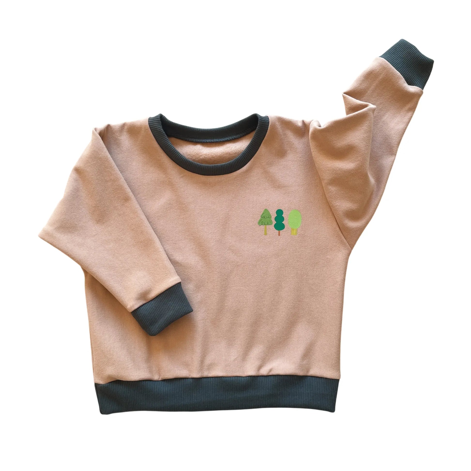 Lulu, le sweat bébé et enfant (0-6 ans) "c'est la nature" Ma boutique