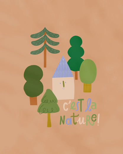 Lulu, le sweat bébé et enfant (0-6 ans) "c'est la nature" Ma boutique